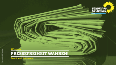 Pressefreiheit wahren!