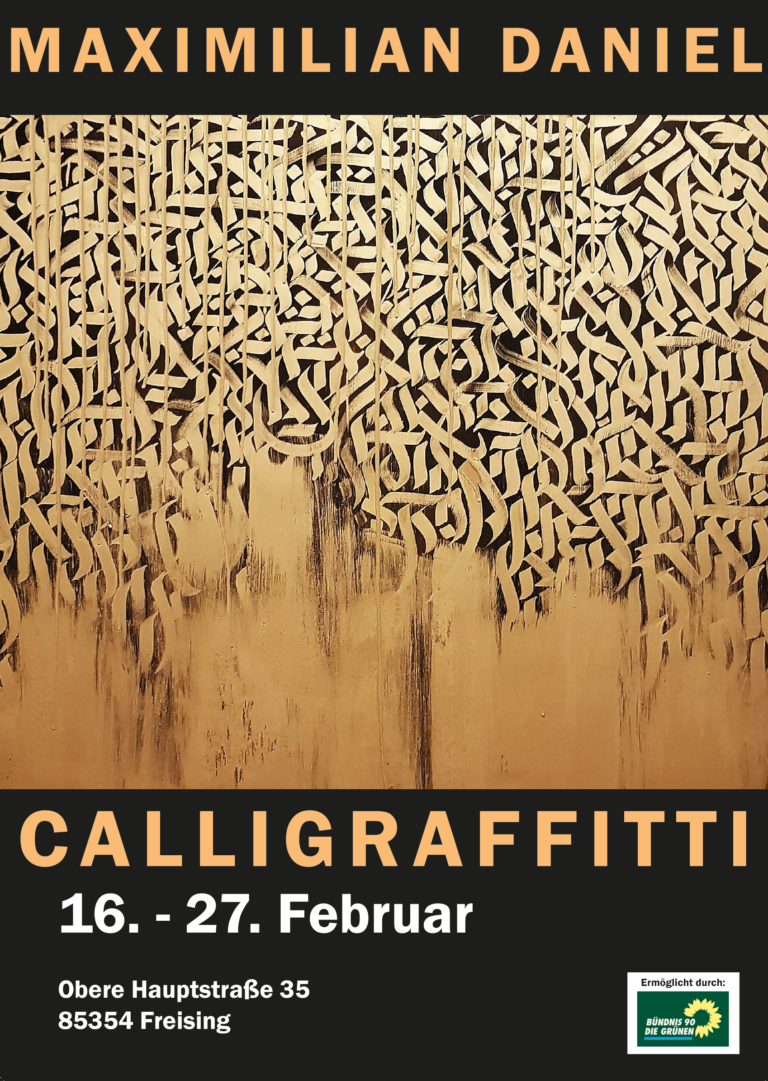 Kunstausstellung “CALLIGRAFFITTI”